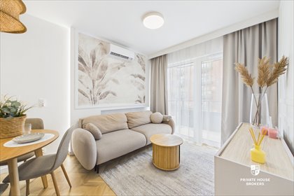 Nowoczesne 3-pokojowe mieszkanie (50,45 m²) z balkonem i klimatyzacją mieszkanie Wrocław, Stare Miasto, Braniborska