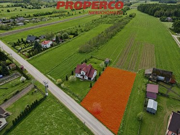 Sprzedam działkę 1100 m² z warunkami zabudowy w Milechowach działka Chęciny, Bolmin