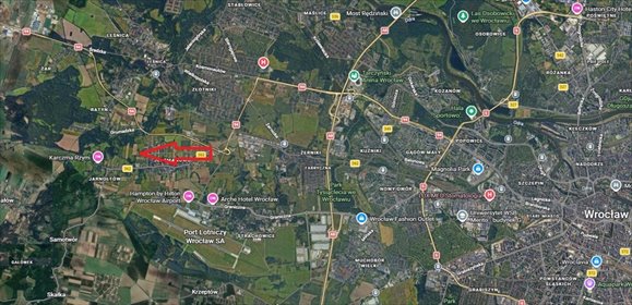 Działka 1139 m² pod dom w spokojnej, zielonej okolicy działka Wrocław, Jarnołtów, Jarnołtów, Jarnołtowska