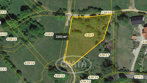 działka na sprzedaż 3203m2 działka Sosnówka, Liczyrzepy