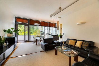 Luksusowy apartament z tarasem, basenem i zielenią mieszkanie Warszawa, Mokotów, Ludowa