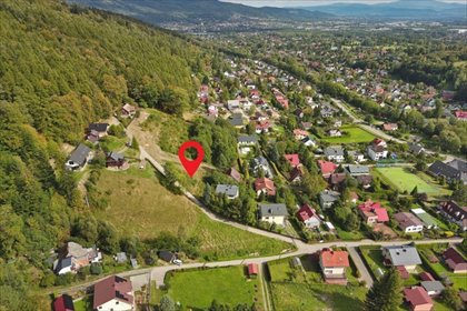 Widokowa działka 1127 m² w Bystrej Śląskiej - polecam działka Bystra, Beskidzka