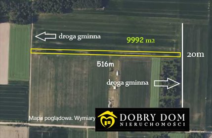 działka na sprzedaż 9992m2 działka Tryczówka