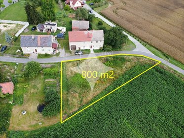 działka na sprzedaż 800m2 działka Zebrzydowa