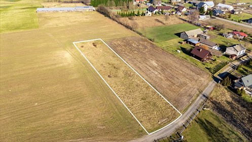 Sprzedam działkę 2500 m² w Borkach z dojazdem asfaltowym działka Borki