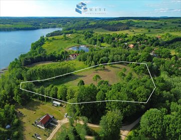 Działka nad jeziorem z panoramicznym widokiem - polecam! działka Gubity