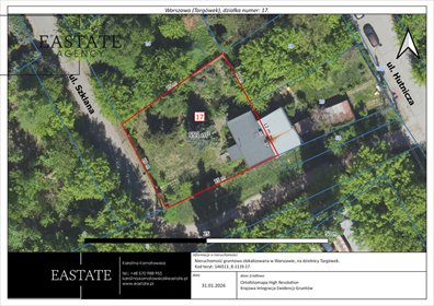 Działka inwestycyjna 551 m² z pełnym uzbrojeniem i MPZP działka Warszawa, Targówek, Szklana