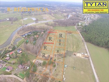 działka na sprzedaż 1438m2 działka Ptaki