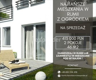 mieszkanie na sprzedaż 46m2 mieszkanie Rumia, Owsiana