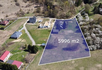 Działka 5996 m² Narama - media, bezpośredni dostęp działka Narama, Kamionka