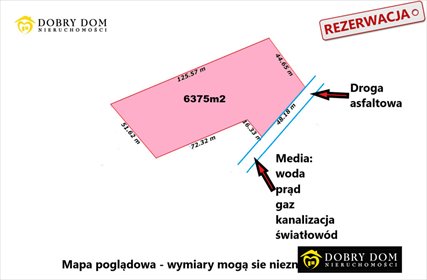 działka na sprzedaż 6375m2 działka Klepacze