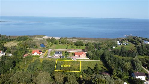Do sprzedania działka 1327 m² w Suchaczu nad Zalewem Wiślanym działka Suchacz, Portowa