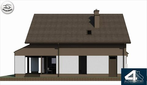 Dom w stanie deweloperskim 140 m2 z dużą działką dom Ciechanów