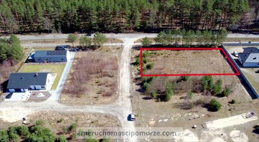 działka na sprzedaż 1505m2 działka Kiełpin, ul. Jasna, Jasna