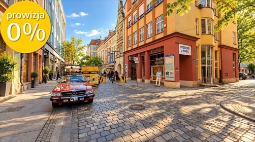 Wrocław - 44 m² w centrum z zielonym podwórkiem i parkingiem mieszkanie Wrocław, Stare Miasto, Kuźnicza