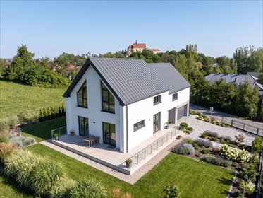 Dom bliźniak 115 m2 z ogródkiem, stan deweloperski dom Morawica