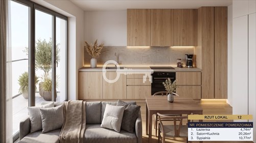 Sprzedam nowoczesne 2-pokojowe mieszkanie 36 m² w Katowicach mieszkanie Katowice, Ochojec