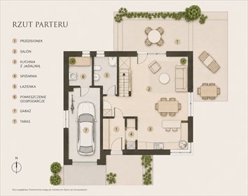 Nowoczesny dom wolnostojący 138 m² z garażem w Jasionce dom Jasionka