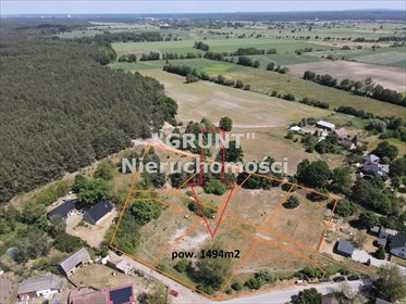 Działka 1494 m² z planem usługowo-mieszkaniowym działka Ługi Ujskie
