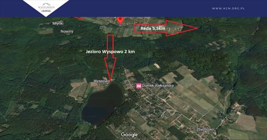 działka na sprzedaż 1000m2 działka Gniewowo, Wejhera