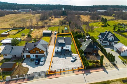 Przestronny dom z ogrodem, 10 min od Kielc, gotowy! dom Kajetanów Dolny