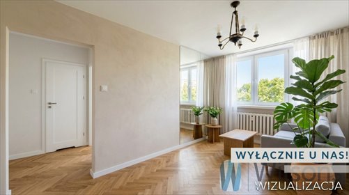 Sprzedam 3-pokojowe mieszkanie 47 m² na Sadybie w Warszawie mieszkanie Warszawa, Mokotów Sadyba, Jana III Sobieskiego