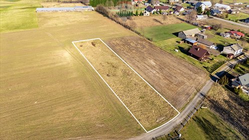 Działka 2500 m2 z dojazdem asfaltowym, pod zabudowę działka Borki
