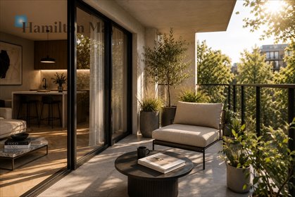 Na sprzedaż elegancki 2-pokojowy apartament 51 m² na Saskiej Kępie mieszkanie Warszawa, Praga-Południe, Genewska