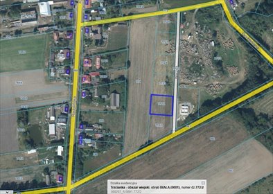 Działka 1093 m² w Białej - pod zabudowę mieszkaniową działka Biała