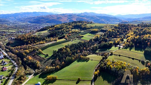 działka na sprzedaż 1000m2 działka Łącko