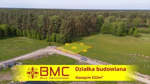 działka na sprzedaż 522m2 działka Koszęcin