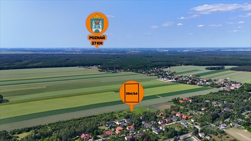 działka na sprzedaż 3709m2 działka Mieczewo, Pogodna