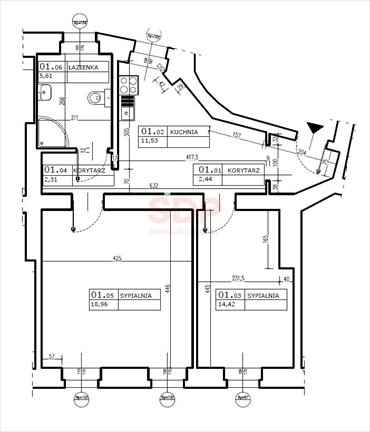 mieszkanie na sprzedaż 52m2 mieszkanie Wrocław, Śródmieście, Nadodrze, Kaszubska