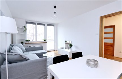 Przestronne 2 pokoje z balkonem, umeblowane, blisko parku mieszkanie Warszawa, Praga-Południe Saska Kępa, Arabska