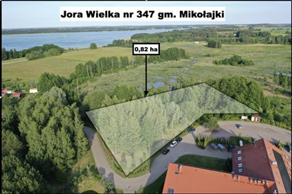 działka na sprzedaż 8200m2 działka Jora Wielka