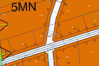 Działki pod dom z mediami, plan zagospodarowania - zapraszam działka Chojnów, Graniczka