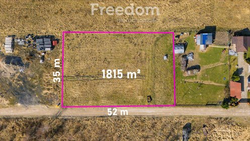 Działka budowlana na sprzedaż Bielicha, Malwowa 1 815m2 Foto 2