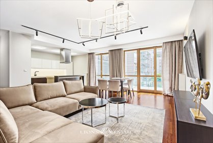 Przestronny apartament 120 m² z tarasem i widokiem na zieleń polecam mieszkanie Warszawa, Mokotów Stary Mokotów, Ludwika Narbutta
