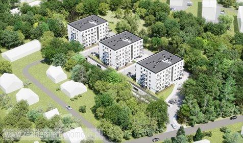 Nowoczesne 3-pokojowe mieszkanie z balkonem w Ludowej Park mieszkanie Zielona Góra