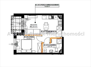 Nowoczesne 2-pokojowe mieszkanie 35,51 m² w Piotrkowie polecam mieszkanie Piotrków Trybunalski, Bugaj
