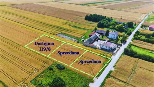 działka na sprzedaż 1600m2 działka Pniówek