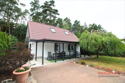 Sprzedam uroczy murowany domek z kominkiem i balkonem dom Bartoszewo