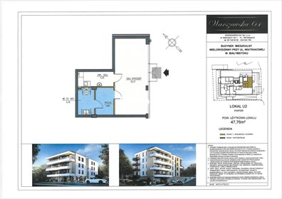lokal użytkowy na sprzedaż 48m2 lokal użytkowy Białystok, Antoniuk