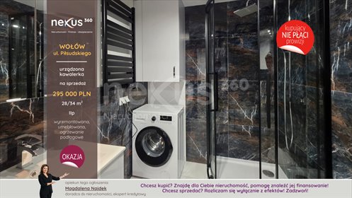 mieszkanie na sprzedaż 28m2 mieszkanie Wołów