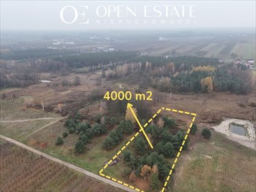 działka na sprzedaż 4000m2 działka Aleksandrów