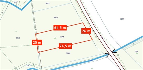 Działki budowlane w Czerninie z warunkami zapraszam działka Czernin, Czernin