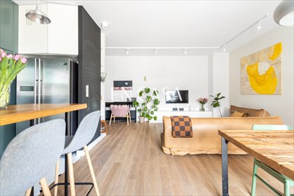 Stylowe 105 m² dla rodziny z dużym balkonem w Wilanowie mieszkanie Warszawa, Wilanów, Sarmacka