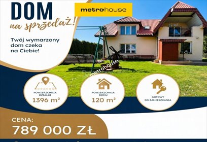 Na sprzedaż dom 120 m² z kominkiem, garażem i balkonem dom Krosno