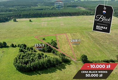 działka na sprzedaż 9600m2 działka Piaski