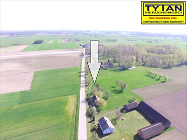 działka na sprzedaż 1138m2 działka Budne